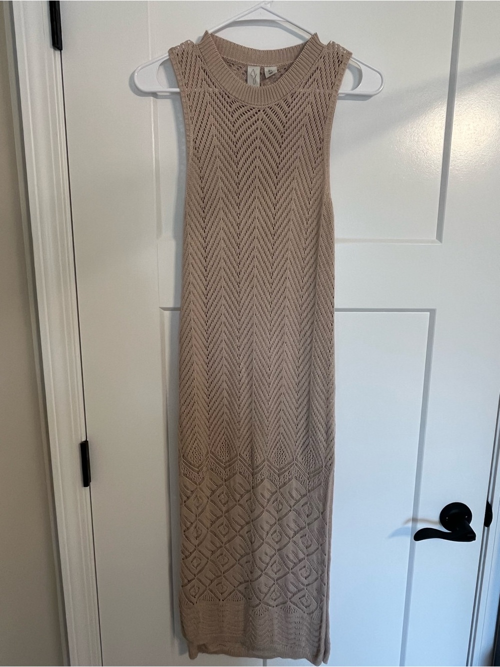 Joie Loose Knit Midi Slip Dress Coastal Cowgirl Boho